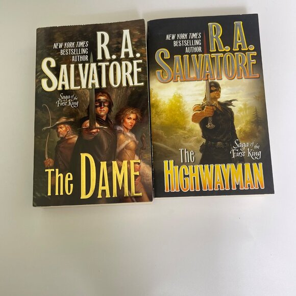 R.A. Salvatore | Saga of the First King Series (Paperback Lot of 2) - Picture 3 of 6